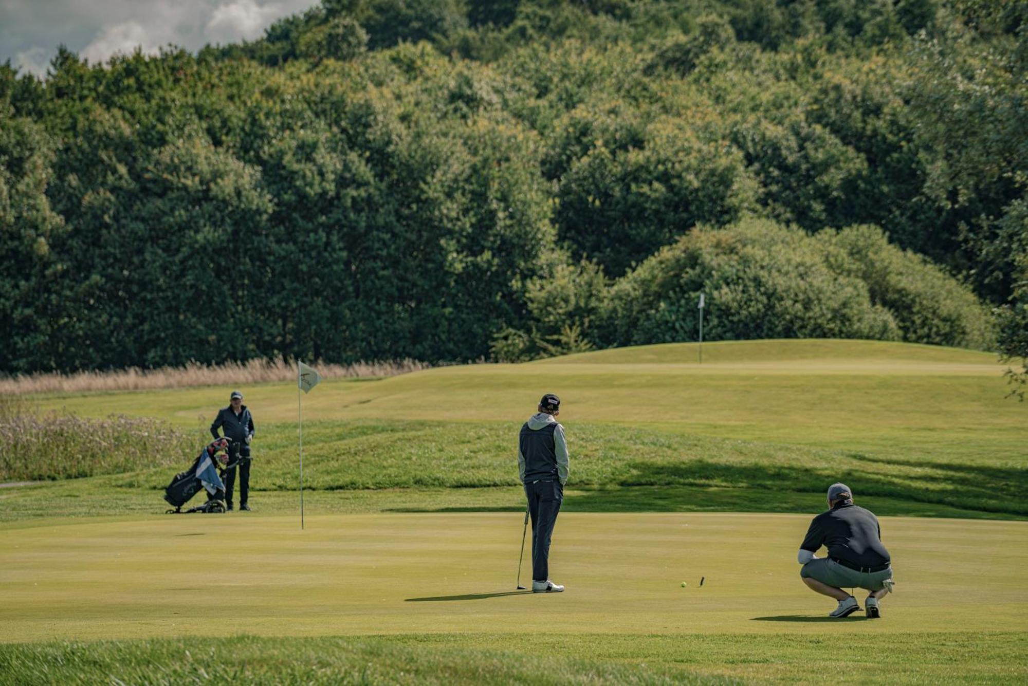 Tegelvillan Pa Golfbanan Oxie Ngoại thất bức ảnh